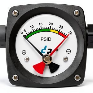 30 psi Differential Gauge by Differential Pressure Plus Anodized-0