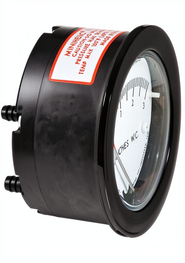 Dwyer Differential Pressure Gauge Model 2-5003 30psig Barbed-1
