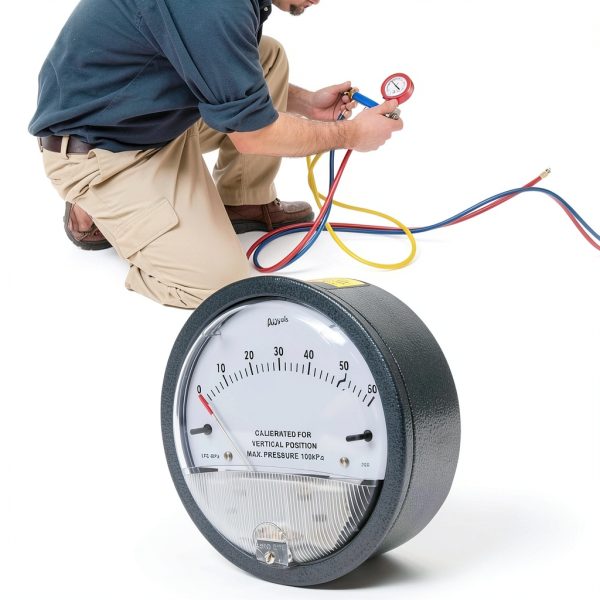 Fafeicy Differential Pressure Gauge Fafeicyfhd0p7uzbk Plastic Shell-3
