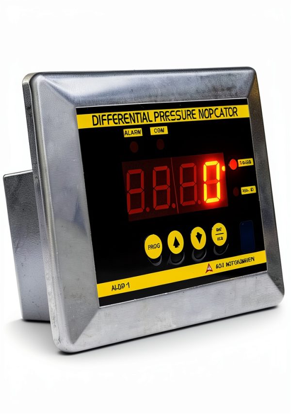 INSTRUKART Differential Pressure Indicator 0.5% FS 4‑Digit LED-2