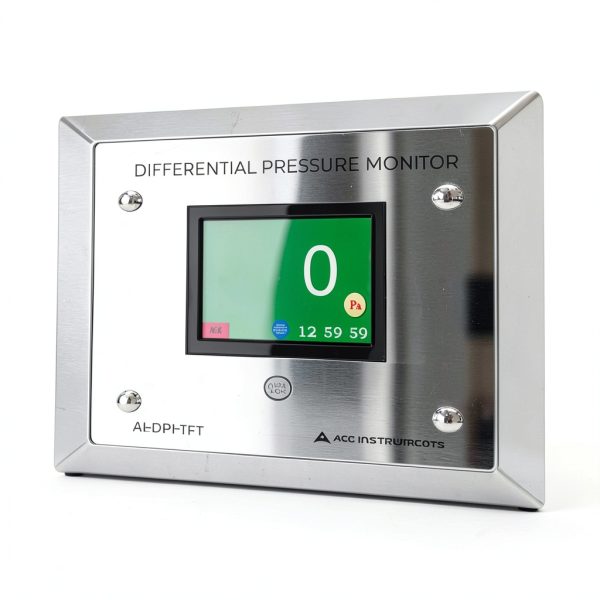 Differential Pressure Monitor INSTRUKART AI-DP1-TFT 3‑inch TFT Display-1