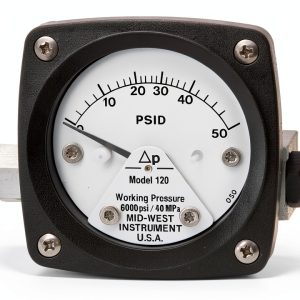 Mid-West Instrument Differential Gauge 120-AA-00-OO Compact Rugged-0