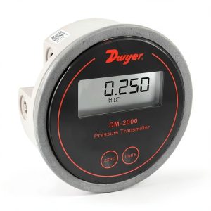 Dwyer DM-2003-LCD Digital Differential Gauge with Push Button Zero-0