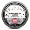 Differential Pressure Gauge JH Gauge Aluminum Dual Tap 0-15 inH2O-0
