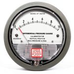 Differential Pressure Gauge JH Gauge 0-10 in H2O Aluminum 1/8 NPT-0