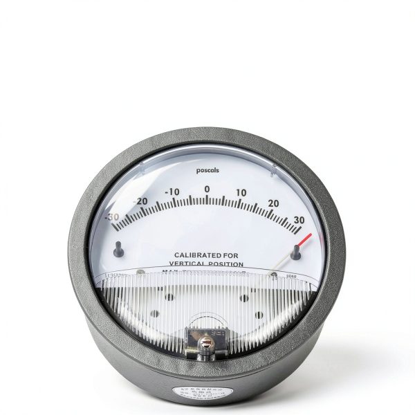 Differential Pressure Gauge Hyuduotx Clear HVAC 2‑inch Scale-1