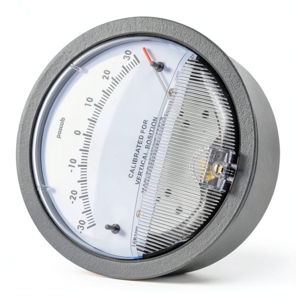 Differential Pressure Gauge Hyuduotx Clear HVAC 2‑inch Scale-8