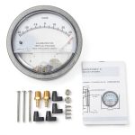 Differential Pressure Gauge Hyuduotx Clear HVAC 2‑inch Scale-0
