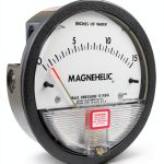 Magnehelic Differential Pressure Gauge Dwyer 0-15 in wc 1/8" NPT Taps-0