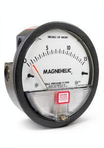 Magnehelic Differential Pressure Gauge Dwyer 0-15 in wc 1/8" NPT Taps-0