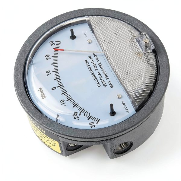 Differential Pressure Gauge Hyuduotx Clear HVAC 2‑inch Scale-5