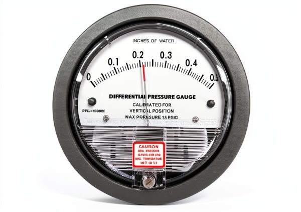 Differential Pressure Gauge JH Gauge 0 point 5 H2O PSI-0