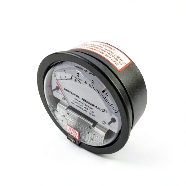 Differential Pressure Gauge JH Gauge 0 point 5 H2O PSI-1