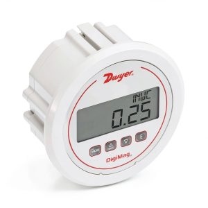Differential Digital Pressure Gauge Dwyer DigiMag DM-1000 0-0.25"WC-0