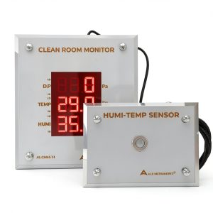 Negative Room Pressure Monitor INSTRUKART AI-CRM3-1-1 Temp and-0