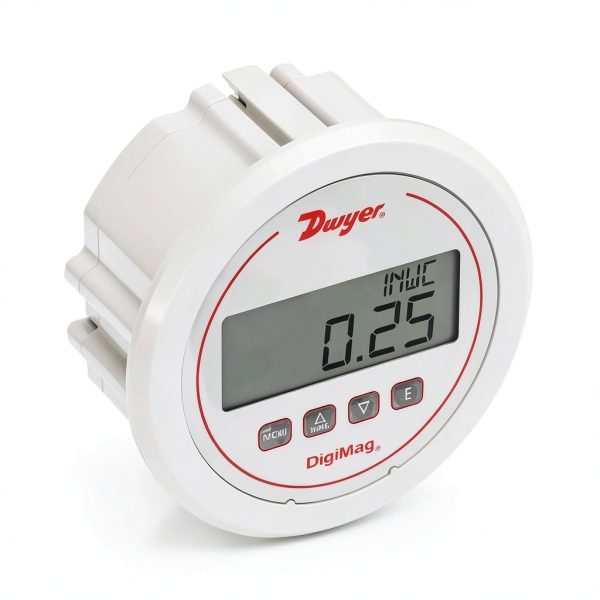 Dwyer DM1123 DigiMag Differential Pressure & Flow Gauge 0.5-0-0.5 WC-0